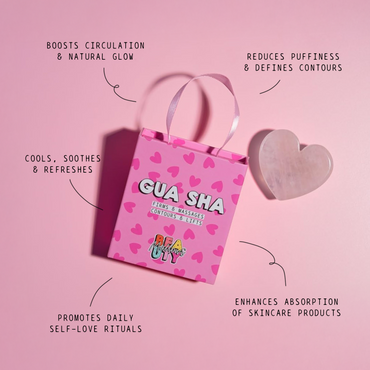 Heart shaped Gua Sha