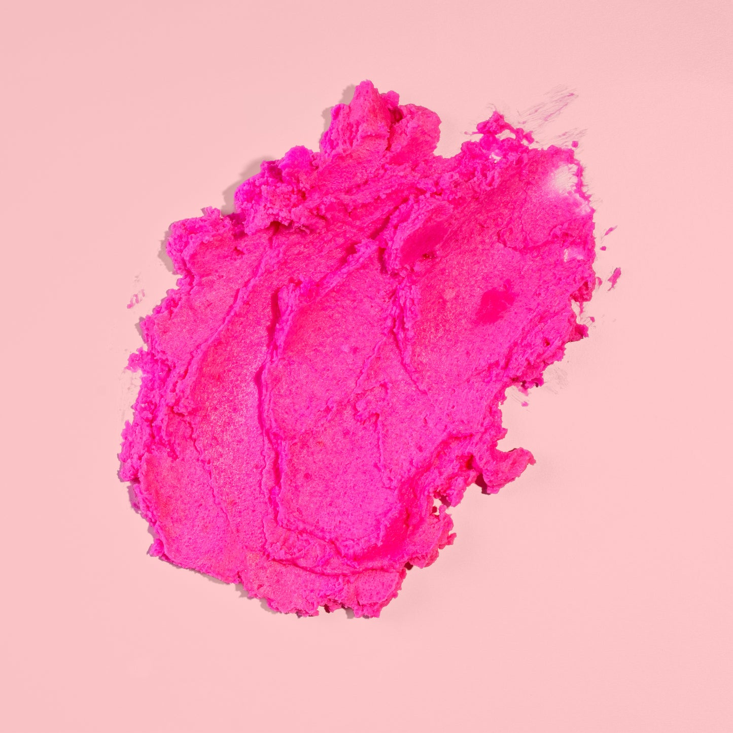 pink shave butter texture