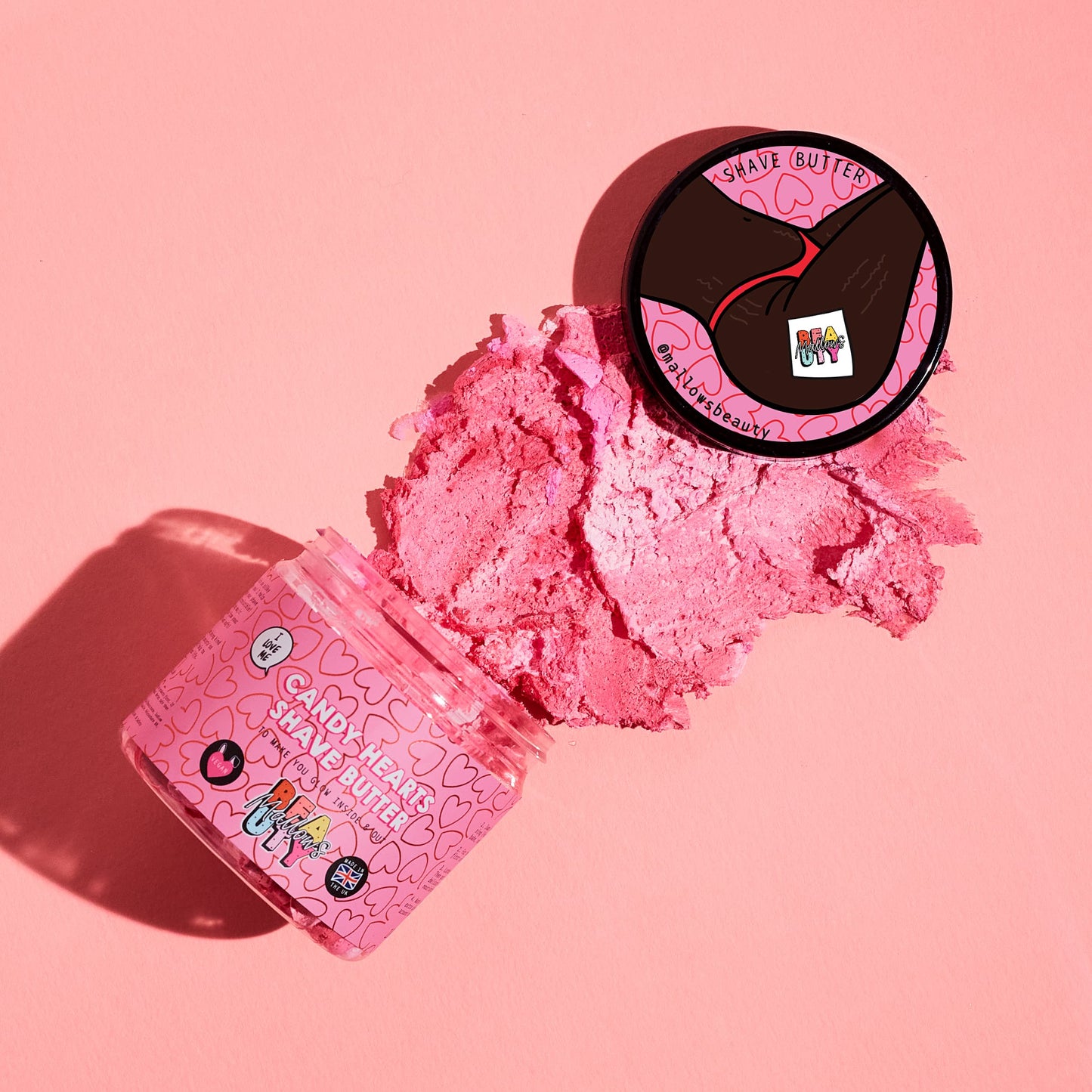 Candy Hearts Shave Butter