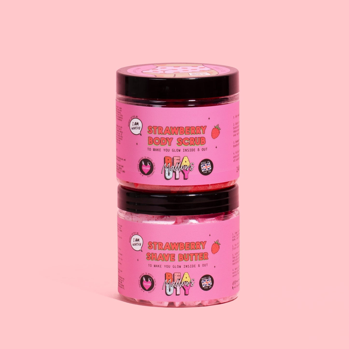 Strawberry Scrub and Shave Duo