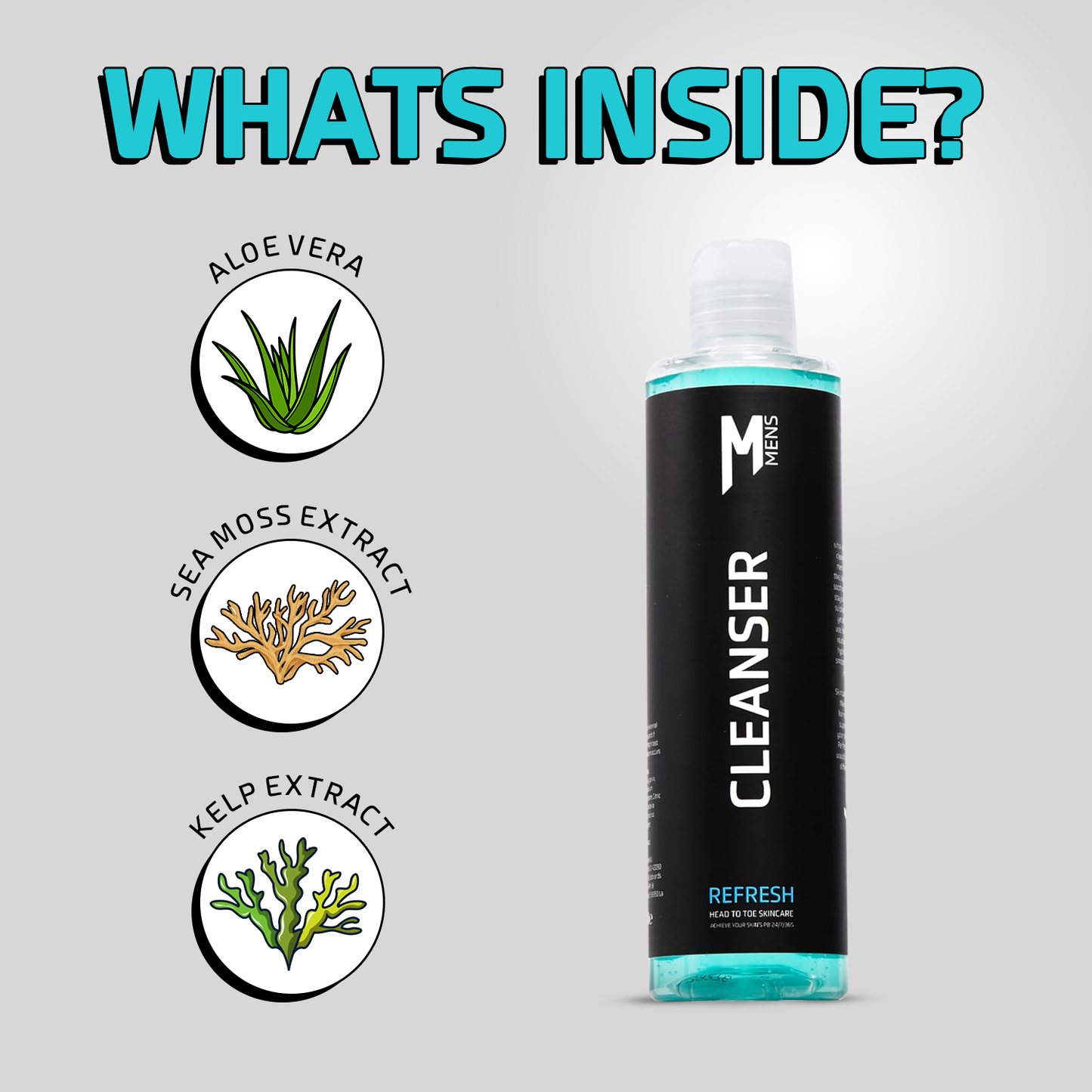 Mallows Mens REFRESH Body Cleanser