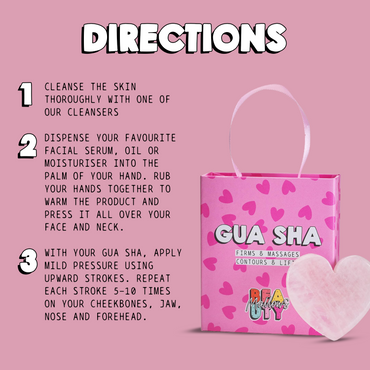 Heart shaped Gua Sha