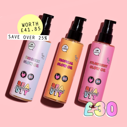 Body Glow Oil Trio