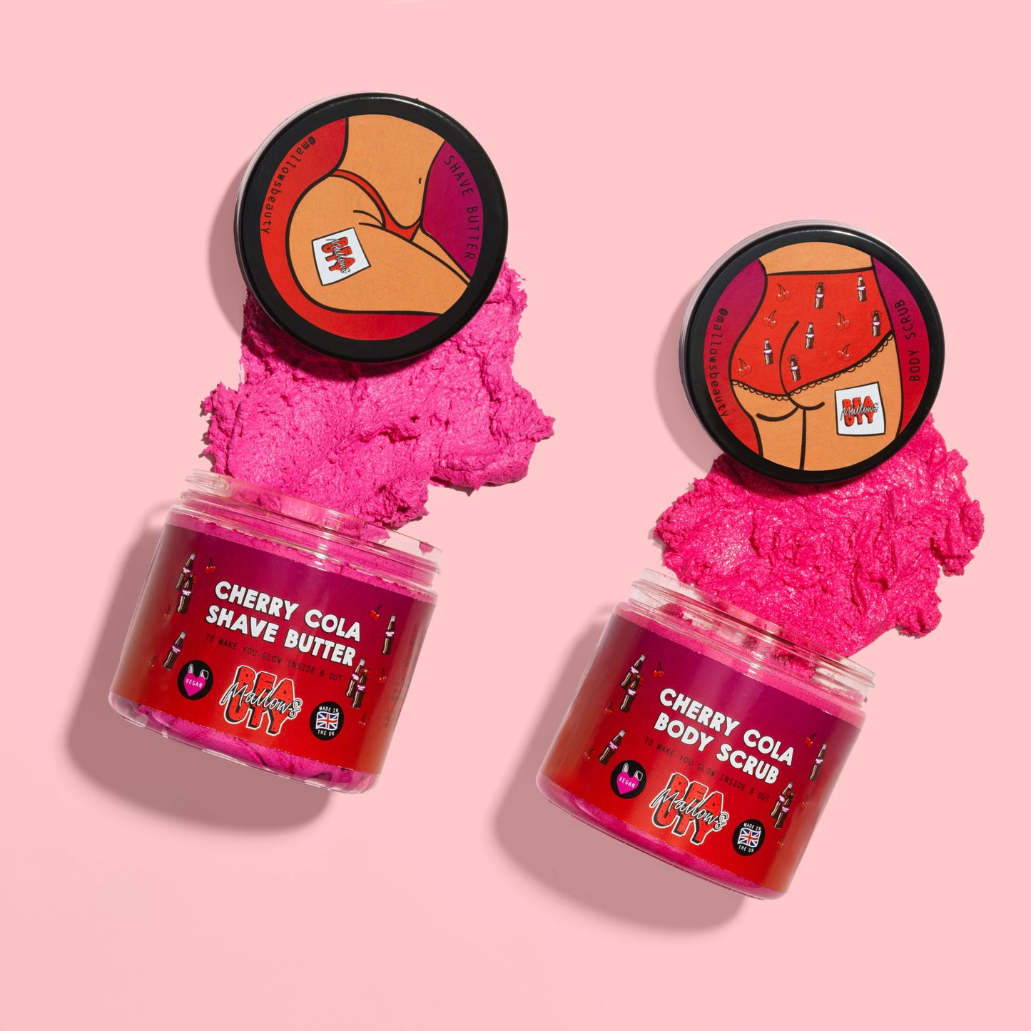 Cherry Cola Duo - Body Scrub & Shave Butter