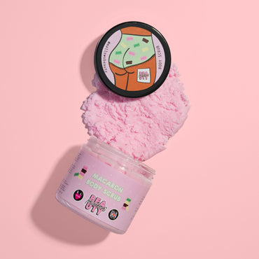 Macaron Shave Butter & Body Scrub Duo