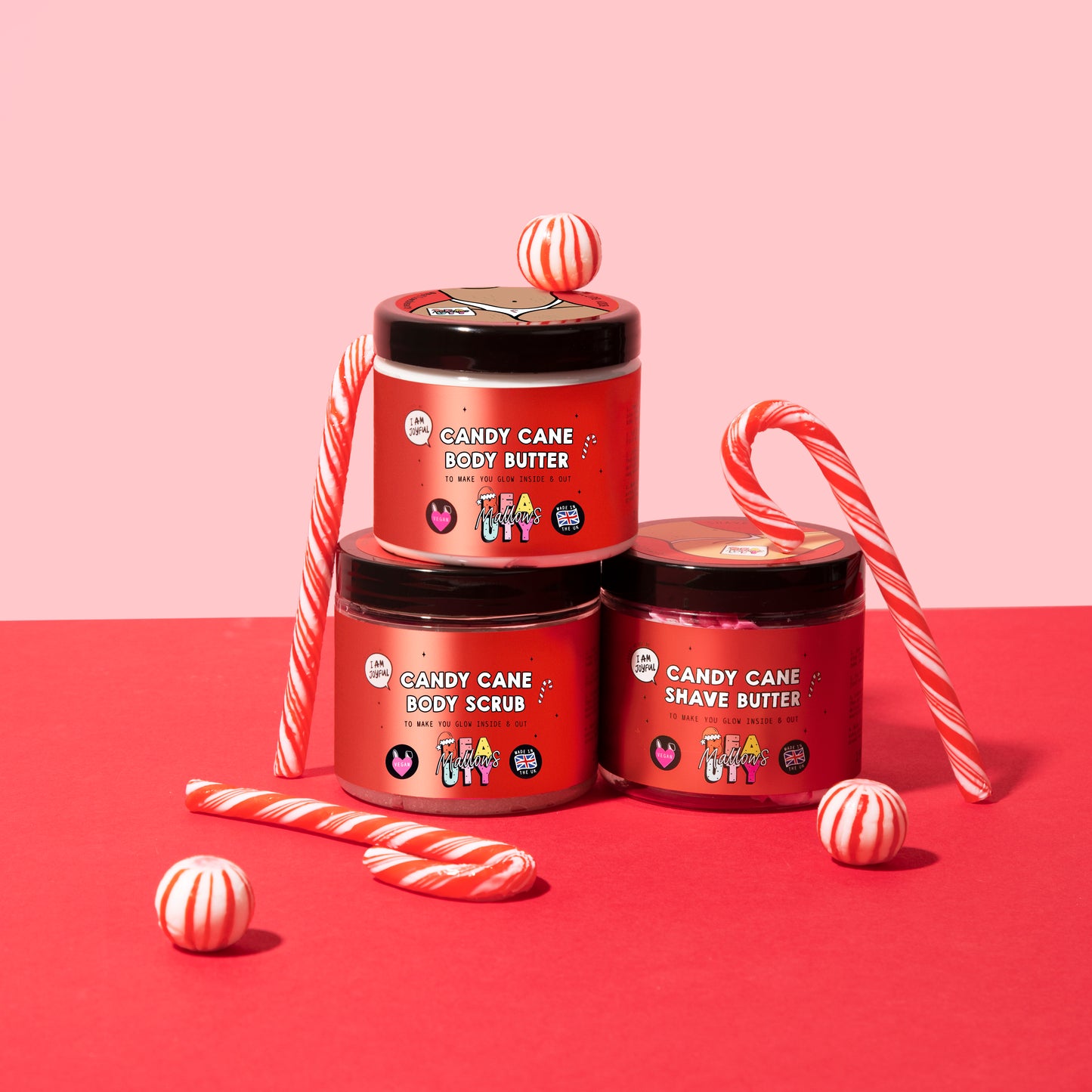 Candy Cane Body Scrub