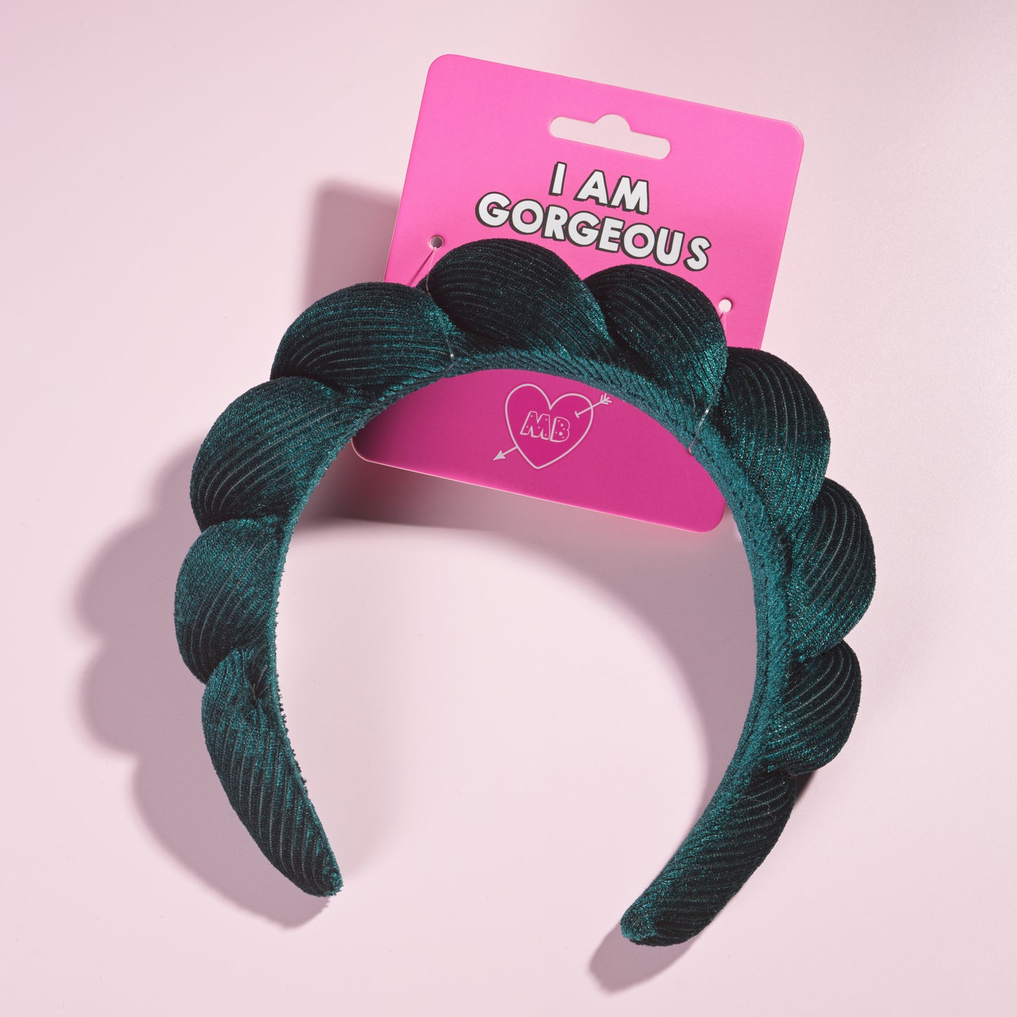 Emerald Cord Headband