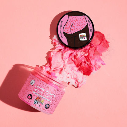 Candy Hearts Scrub and Shave Duo