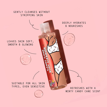 Candy Cane Body Cleanser