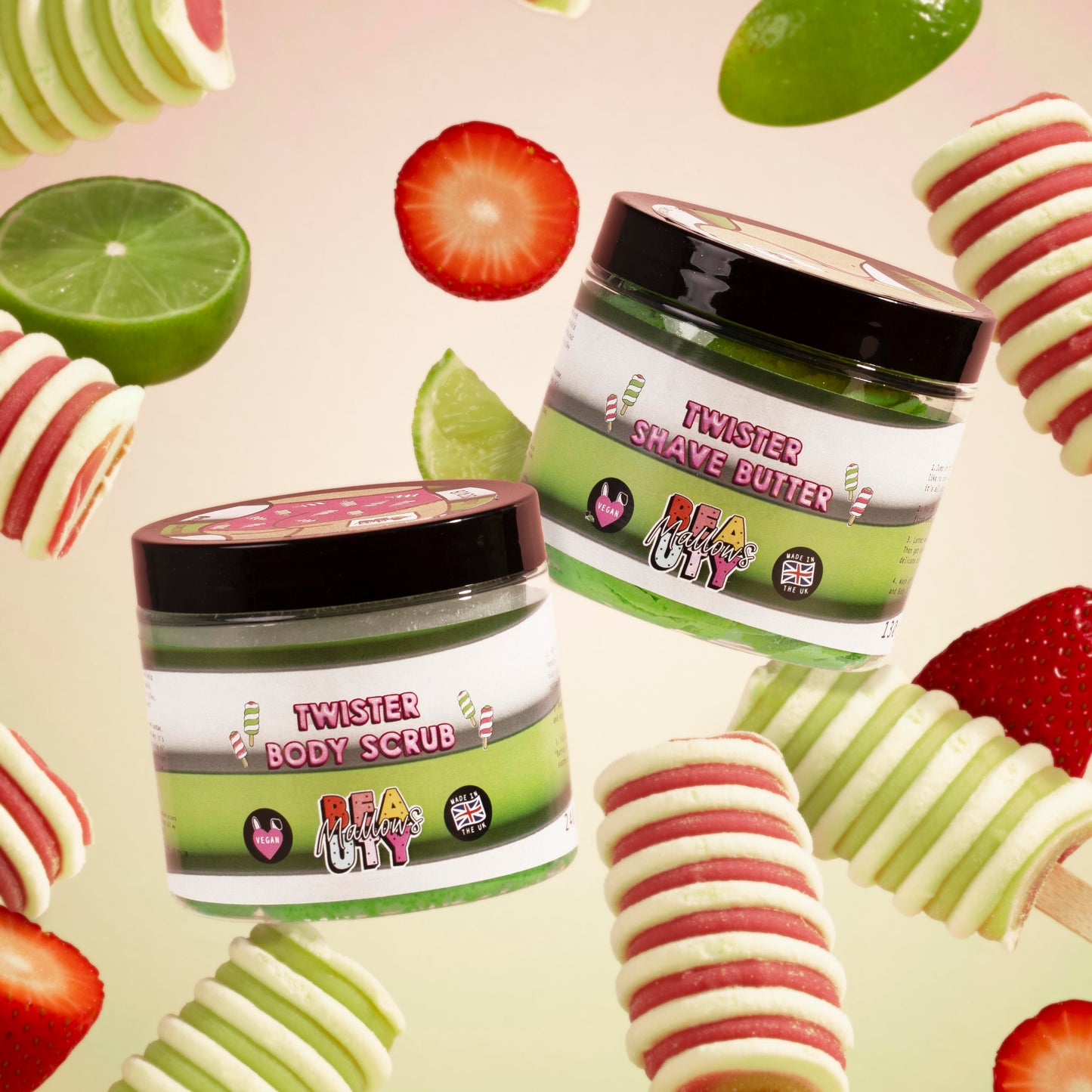 Twister Duo - Mallows Beauty Scrub and shave butter