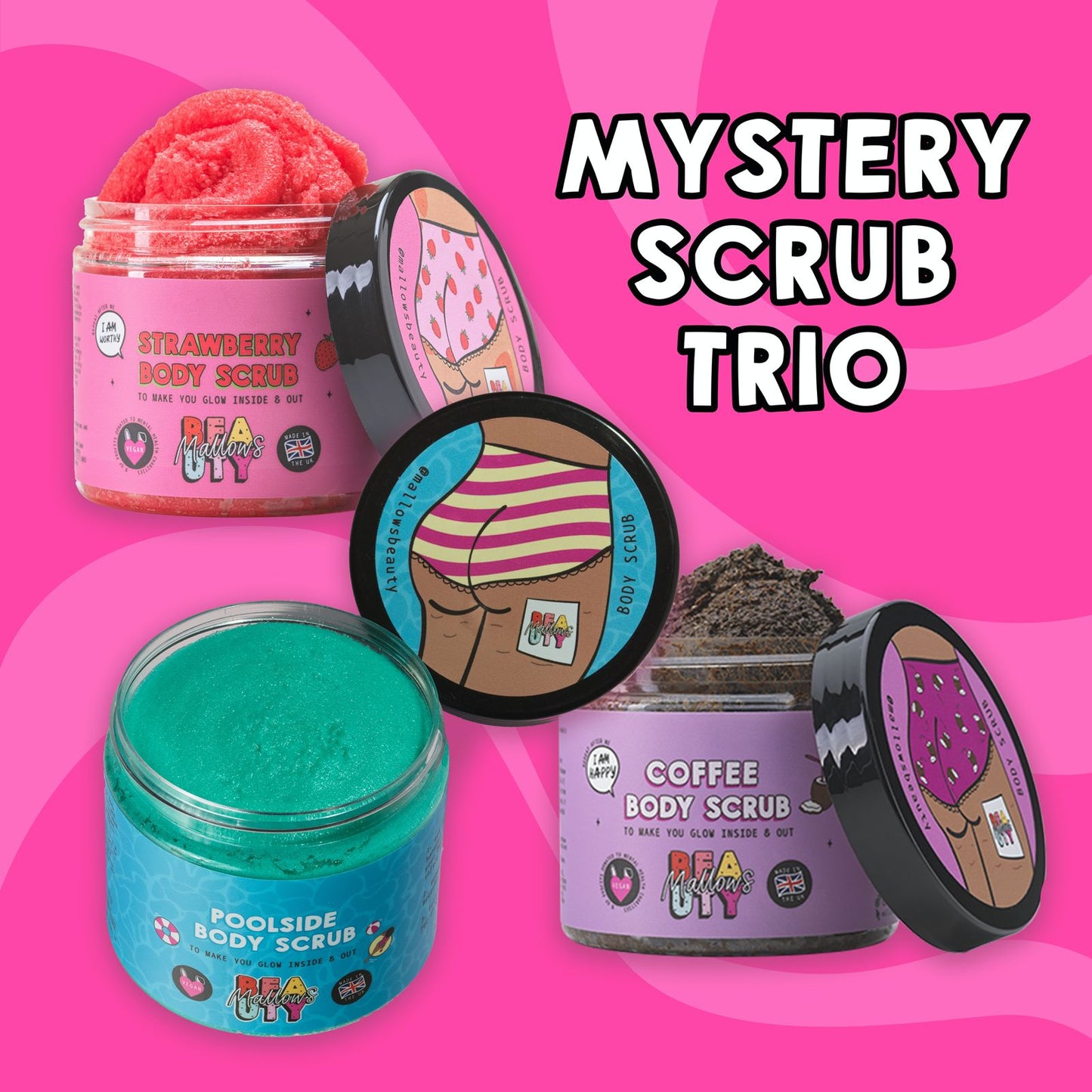Mystery Body Scrub Trio