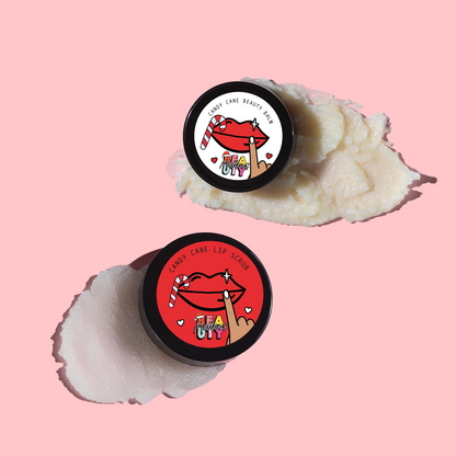 Candy Cane Lip Scrub & Balm Duo