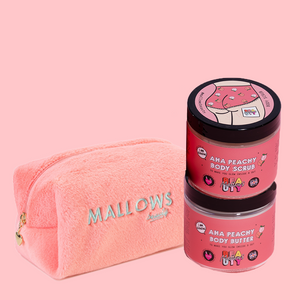 Peach Make Up Bag Bundle