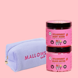 Strawberry Make Up Bag Bundle